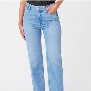 Paige Noella loose straight leg jeans